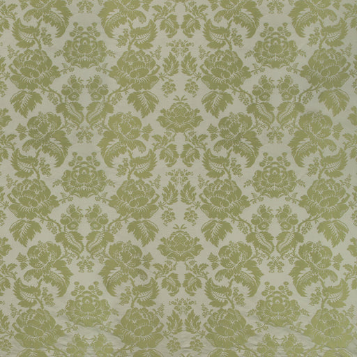 BRUNSCHWIG & FILS - MOULINS DAMASK- LICHEN - Fabric by the Yard LICHEN