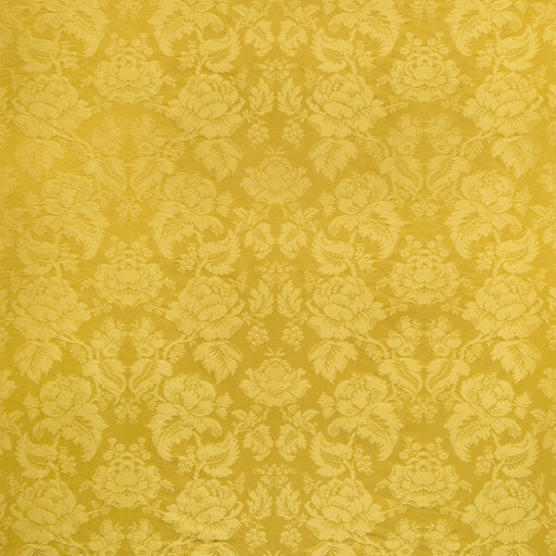BRUNSCHWIG & FILS - MOULINS DAMASK- CANARY - Fabric by the Yard CANARY