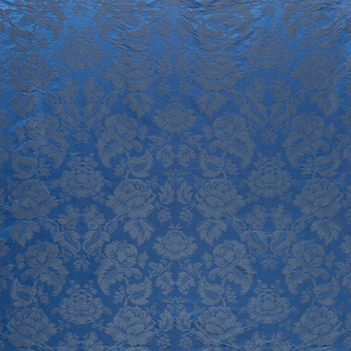 BRUNSCHWIG & FILS - MOULINS DAMASK- OCEAN - Fabric by the Yard OCEAN