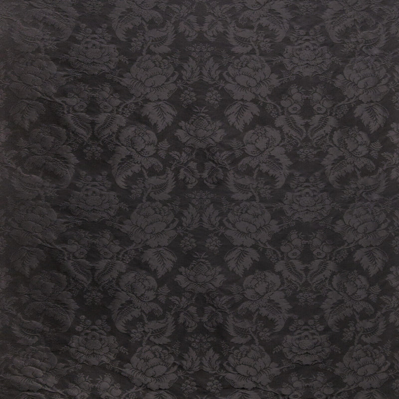 BRUNSCHWIG & FILS - MOULINS DAMASK- ONYX - Fabric by the Yard ONYX