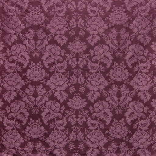 BRUNSCHWIG & FILS - MOULINS DAMASK- EGGPLANT - Fabric by the Yard EGGPLANT