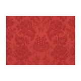 BRUNSCHWIG & FILS - MOULINS DAMASK- VIEUX ROUGE - Fabric by the Yard