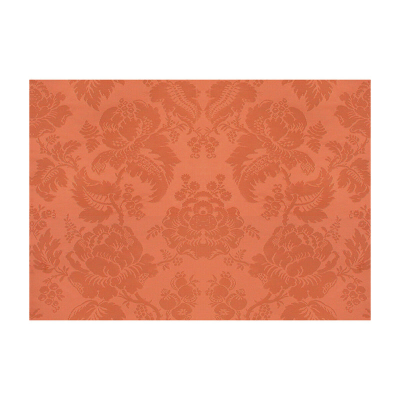 BRUNSCHWIG & FILS - MOULINS DAMASK- VIEUX ROSE - Fabric by the Yard VIEUX ROSE