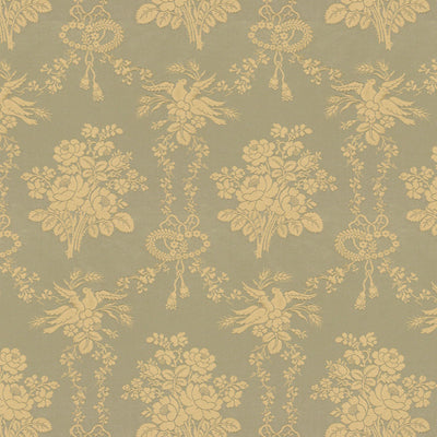 BRUNSCHWIG & FILS - ORESTE DAMASK- BLUE - Fabric by the Yard - BR-81038_02
