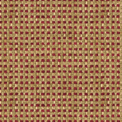BRUNSCHWIG & FILS - SHARPEI CHENILLE GEOMETRIC- GARNET - Fabric by the Yard - BR-81787_178