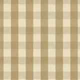 BRUNSCHWIG & FILS - CARSTEN CHECK- TAN - Fabric by the Yard
