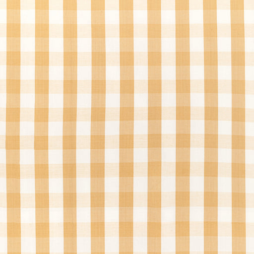 BRUNSCHWIG & FILS - CARSTEN CHECK- GOLD - Fabric by the Yard GOLD