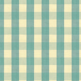 BRUNSCHWIG & FILS - CARSTEN CHECK- AQUA - Fabric by the Yard