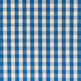BRUNSCHWIG & FILS - CARSTEN CHECK- BLUE - Fabric by the Yard