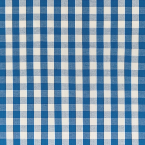 BRUNSCHWIG & FILS - CARSTEN CHECK- BLUE - Fabric by the Yard BLUE