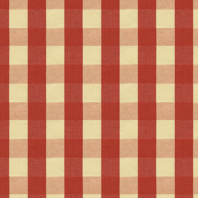 BRUNSCHWIG & FILS - CARSTEN CHECK- POMEGRANATE - Fabric by the Yard - BR-89149_9