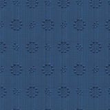 BRUNSCHWIG & FILS - CHANDLER FIGURED WOVEN- ROYAL BLUE - Fabric by the Yard