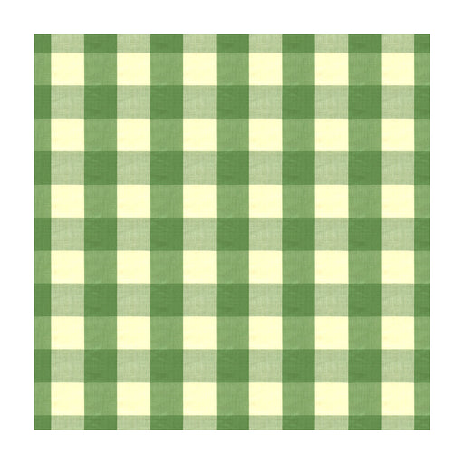 BRUNSCHWIG & FILS - EXCHEQUER COTTON CHECK- JADE - Fabric by the Yard JADE