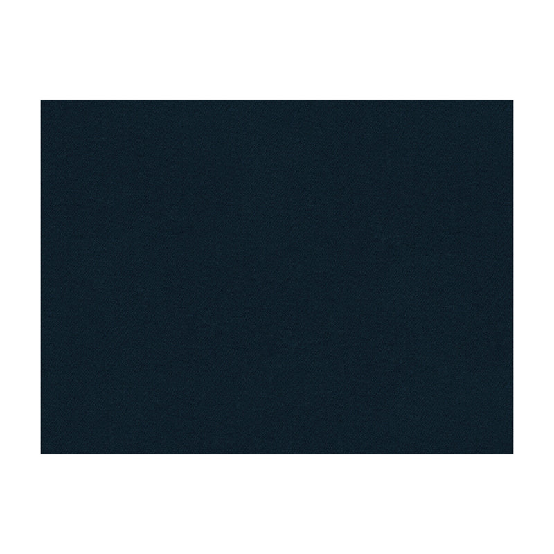 BRUNSCHWIG & FILS - FYVIE WOOL SATIN- MARINE - Fabric by the Yard MARINE