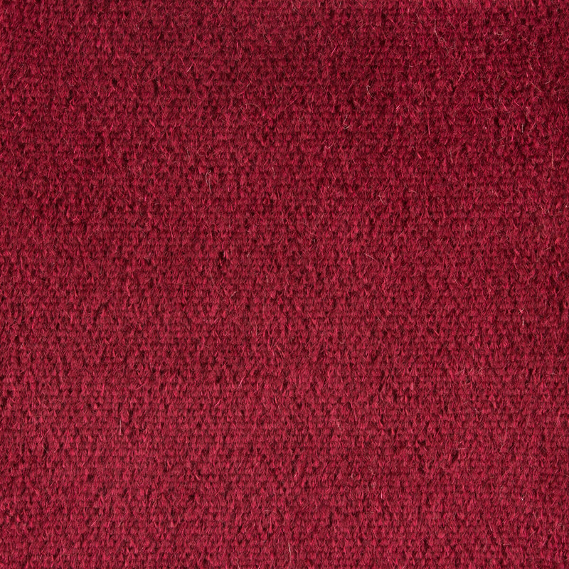 BRUNSCHWIG & FILS - AUTUN MOHAIR VELVET- CRIMSON - Fabric by the Yard CRIMSON