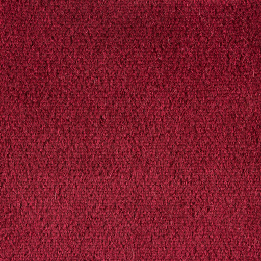 BRUNSCHWIG & FILS - AUTUN MOHAIR VELVET- CRIMSON - Fabric by the Yard CRIMSON