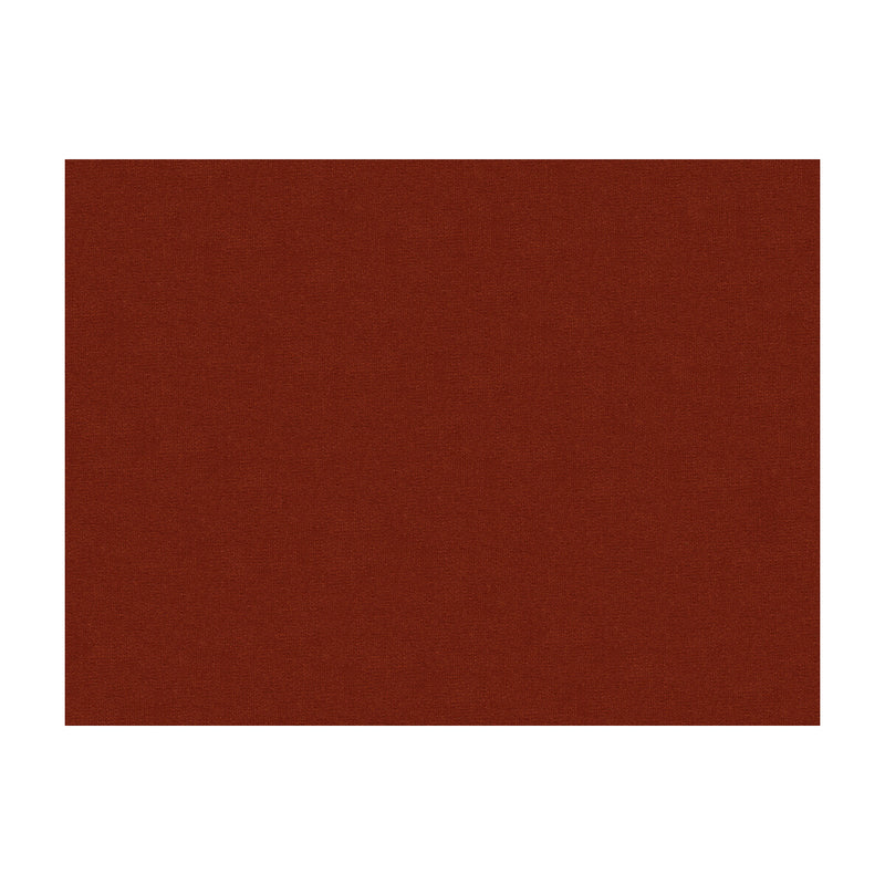 BRUNSCHWIG & FILS - LUBECK COTTON VELVET- GARNET - Fabric by the Yard GARNET