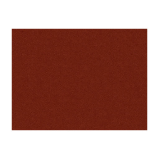 BRUNSCHWIG & FILS - LUBECK COTTON VELVET- GARNET - Fabric by the Yard GARNET