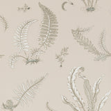 G P & J BAKER - FERNS- LINEN - Wallcovering by the Roll