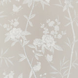G P & J BAKER - PEONY & BLOSSOM- SOFT GREY - Wallcovering by the Roll