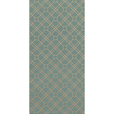 G P & J BAKER - LANGDALE TRELLIS- TEAL/BRONZE - Wallcovering by the Roll