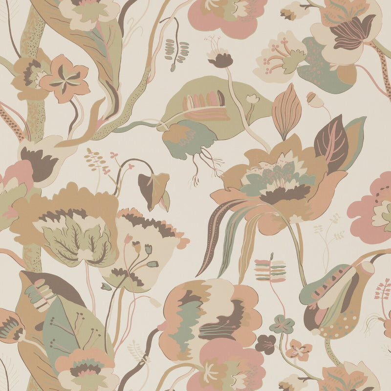 G P & J BAKER - CALIFORNIA- VINTAGE - Wallcovering by the Roll VINTAGE