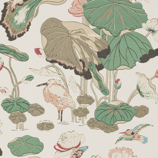 G P & J BAKER - NYMPHEUS- SOFT BLUSH - Wallcovering by the Roll SOFT BLUSH