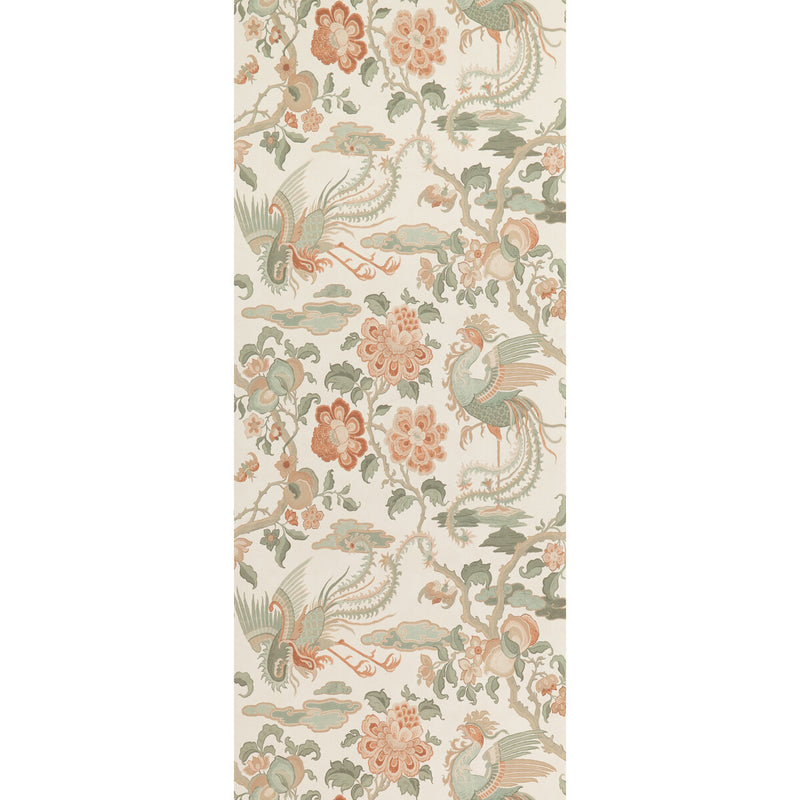 G P & J BAKER - CHIFU- BLUSH - Wallcovering by the Roll BLUSH