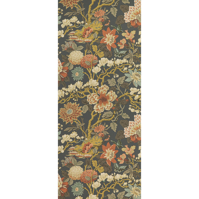 G P & J BAKER - MAGNOLIA- SPICE - Wallcovering by the Roll SPICE