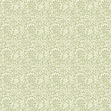 G P & J BAKER - FLORA- GREEN - Wallcovering by the Roll