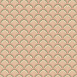 G P & J BAKER - MOUNT TEMPLE SMALL- BLUSH/GREEN - Wallcovering by the Roll
