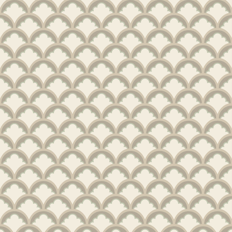 G P & J BAKER - MOUNT TEMPLE SMALL- PEBBLE - Wallcovering by the Roll PEBBLE