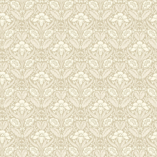 G P & J BAKER - IRIS MEADOW- LINEN - Wallcovering by the Roll LINEN