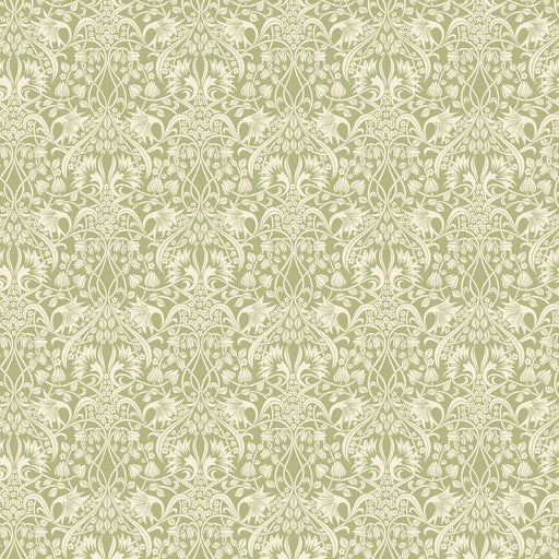 G P & J BAKER - FRITILLERIE- GREEN - Wallcovering by the Roll GREEN