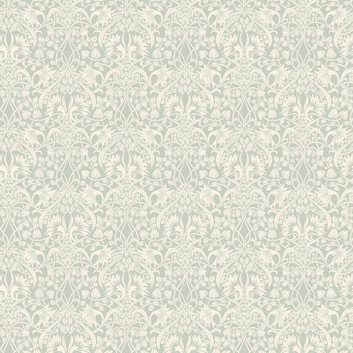 G P & J BAKER - FRITILLERIE- AQUA - Wallcovering by the Roll AQUA