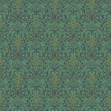 G P & J BAKER - FRITILLERIE- INDIGO/TEAL - Wallcovering by the Roll
