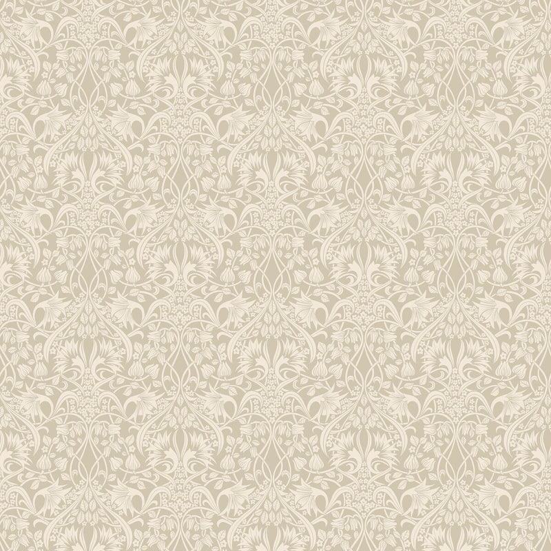 G P & J BAKER - FRITILLERIE- LINEN - Wallcovering by the Roll LINEN