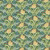 G P & J BAKER - TULIP & JASMINE- EMERALD - Wallcovering by the Roll