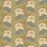 G P & J BAKER - BRANTWOOD- RED/GREEN - Wallcovering by the Roll