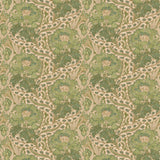 G P & J BAKER - BRANTWOOD- GREEN - Wallcovering by the Roll