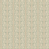 G P & J BAKER - BIBURY- AQUA - Wallcovering by the Roll