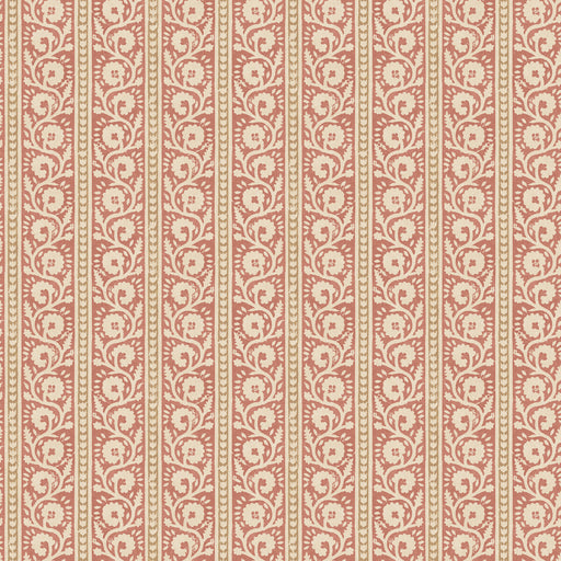 G P & J BAKER - BIBURY- RED/SAND - Wallcovering by the Roll RED/SAND