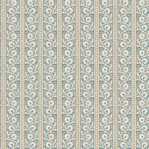 G P & J BAKER - BIBURY- BLUE - Wallcovering by the Roll BLUE