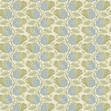 G P & J BAKER - CALCOT- GREEN/BLUE - Wallcovering by the Roll