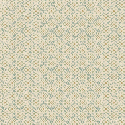 G P & J BAKER - GRANTLY- AQUA - Wallcovering by the Roll AQUA
