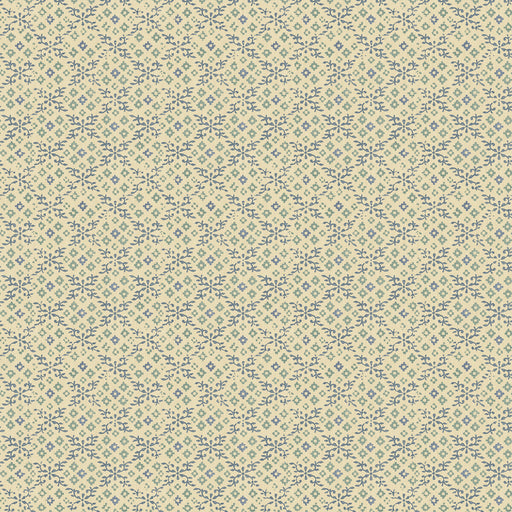 G P & J BAKER - GRANTLY- BLUE - Wallcovering by the Roll BLUE