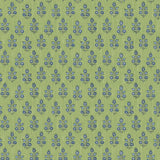 G P & J BAKER - POPPY SPRIG- GREEN/BLUE - Wallcovering by the Roll