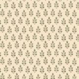 G P & J BAKER - POPPY SPRIG- AQUA - Wallcovering by the Roll