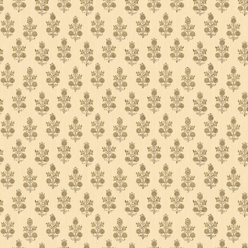 G P & J BAKER - POPPY SPRIG- PARCHMENT - Wallcovering by the Roll PARCHMENT