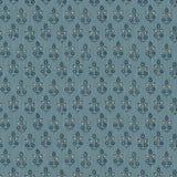 G P & J BAKER - POPPY SPRIG- BLUE - Wallcovering by the Roll